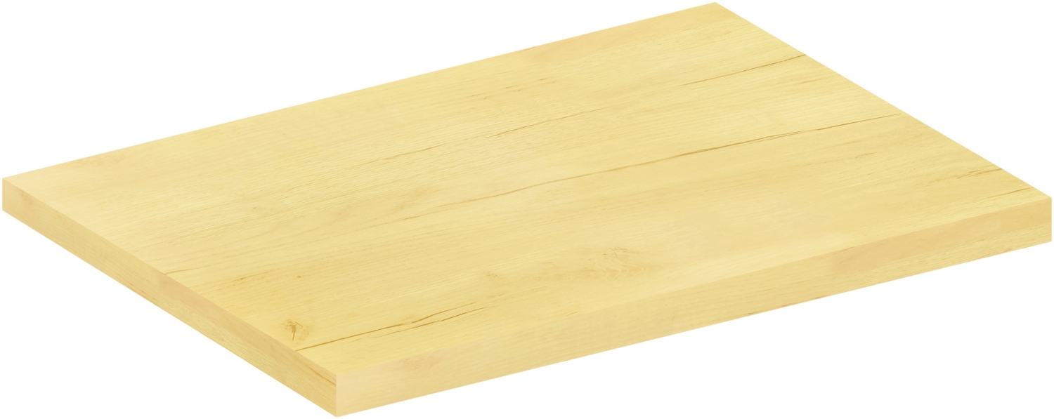 VCM Küchenmöbel Küchenarbeitsplatte Fasola 919347 Honig-Eiche H. 3 x B. 100 x T. 60 cm Bild 1