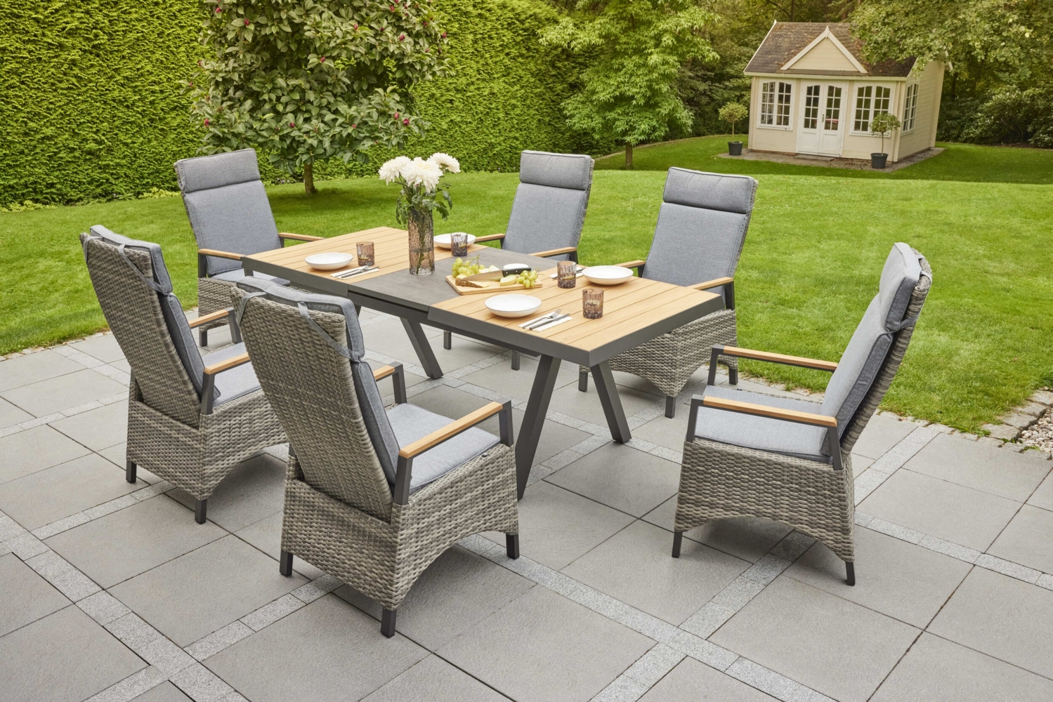 LC Garden »Kumasi« Gartenset V 7tlg. Esstisch Bild 1