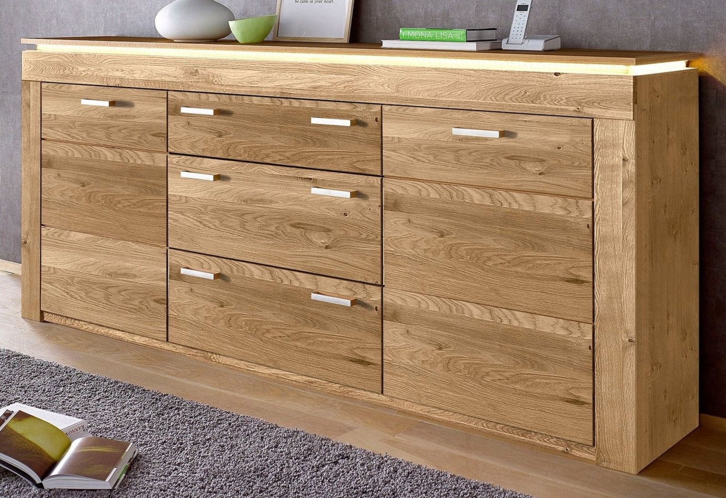 VOGL Möbelfabrik Sideboard, Breite 222 cm Bild 1