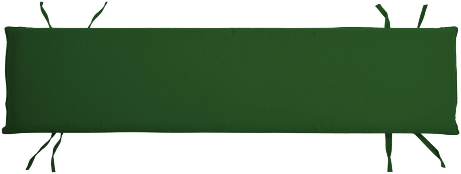 Bankauflage 150 cm x 40 cm für Gartenbank Ferrara TB-1064 - grün Bild 1