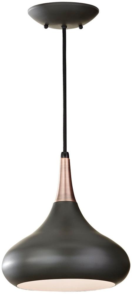 Elstead Lighting Beso 1-Light Medium Pendelleuchte Bronze dunkel 27cm E27 Bild 1