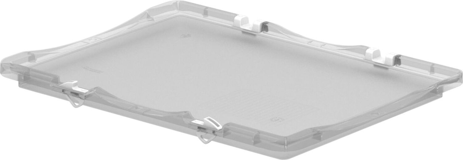 Surplus Systems Scharnierdeckel für Eurobox 40 x 30 cm, transparent Bild 1