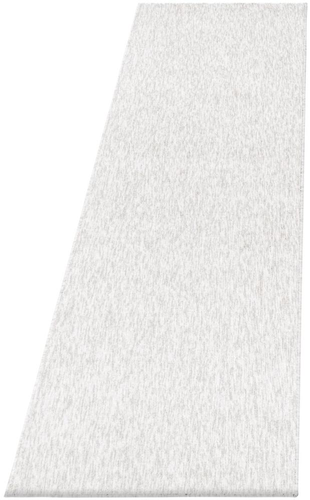 Kurzflor Teppich Neva Läufer - 80x250 cm - Creme Bild 1