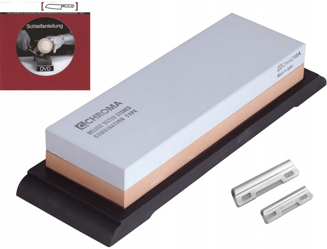 Chroma Schleifstein-Set: ST-1800L Körnung 240/1000 groß Bild 1