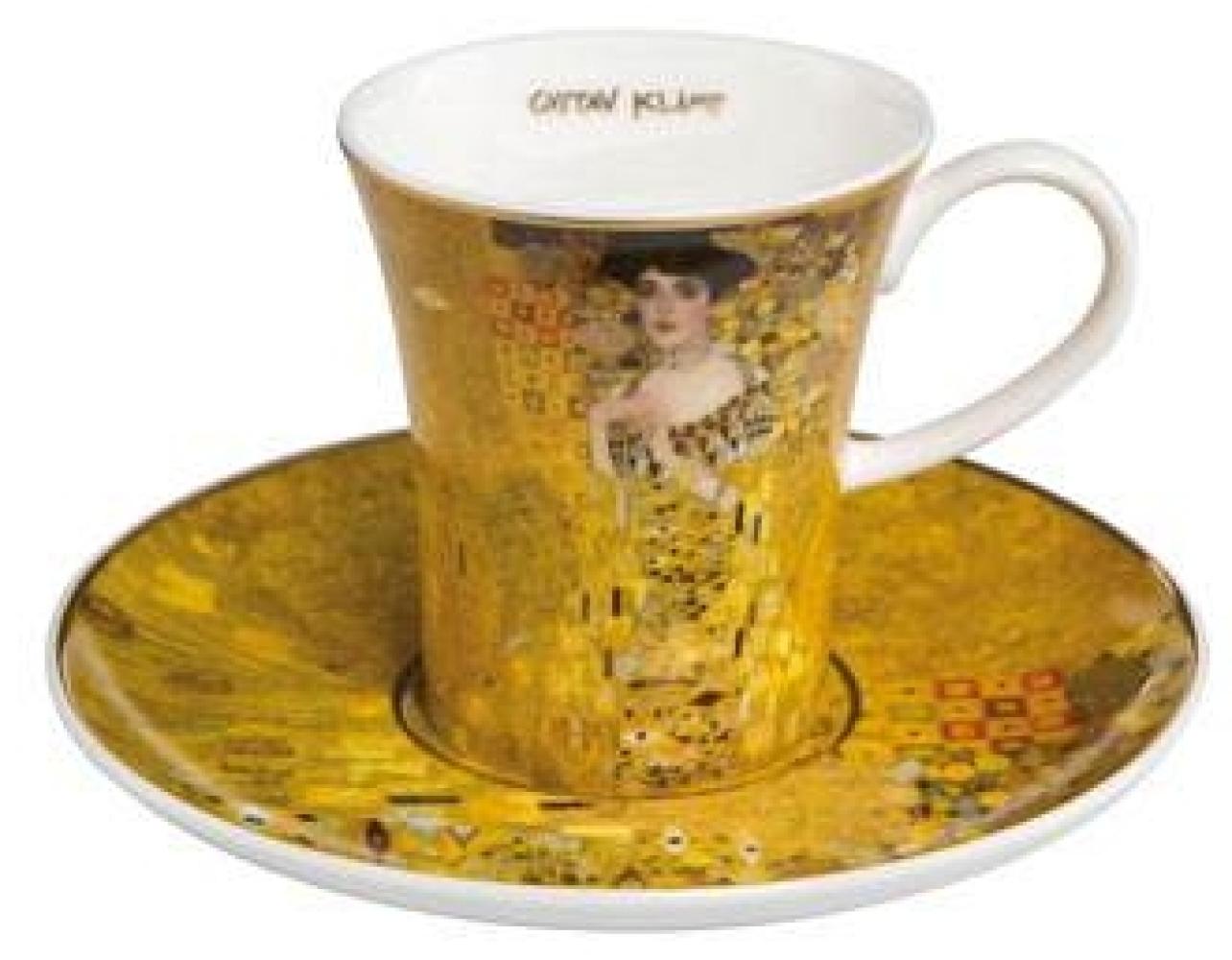 Goebel Adele Bloch-Bauer - Espressotasse Artis Orbis Gustav Klimt Bunt Fine Bone China Bild 1