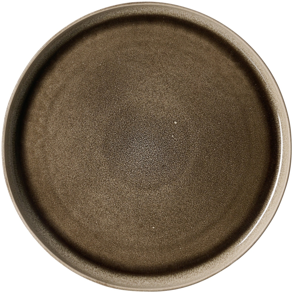 Servierplatte 33,5cm rund Eda umbra Bild 1