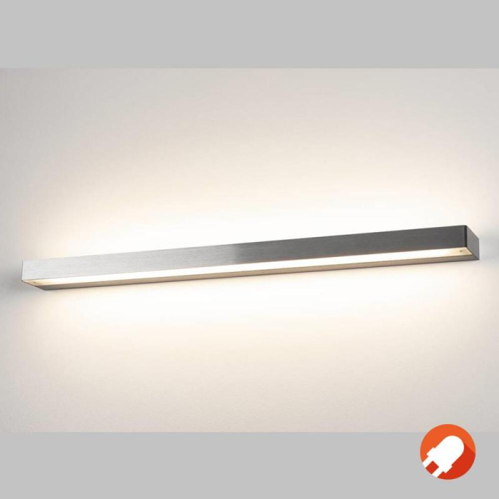 SLV No. 151796 SEDO 21 LED Wandleuchte eckig alu gebürstet Glas satiniert 3000K Bild 1