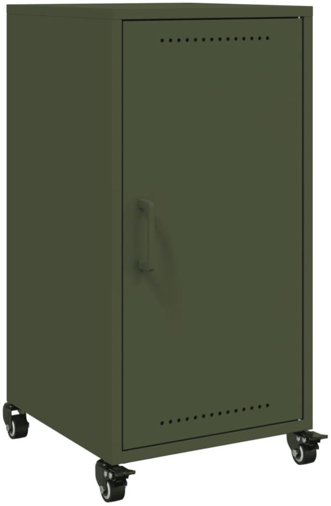 vidaXL Sideboard Olivgrün 36x39x72 cm Stahl 846678 Bild 1