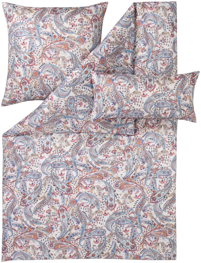 Estella Bettwäsche Ariana 1095 985 multicolor Satin de Luxe 155 x 220 + 80 x 80 cm Bild 1