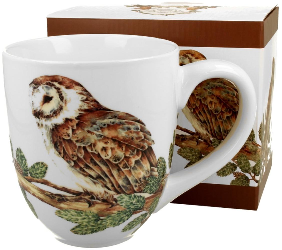 DUO ANIMALS XXL Becher 1000 ml OWLS New Bone China Porzellan Bild 1