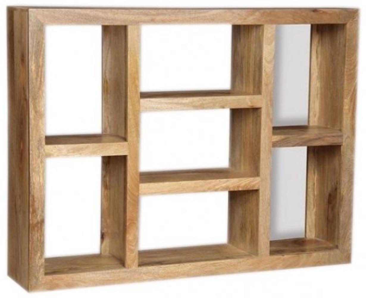 Bücherregal Hina 130x90x35 aus Mangoholz Bild 1