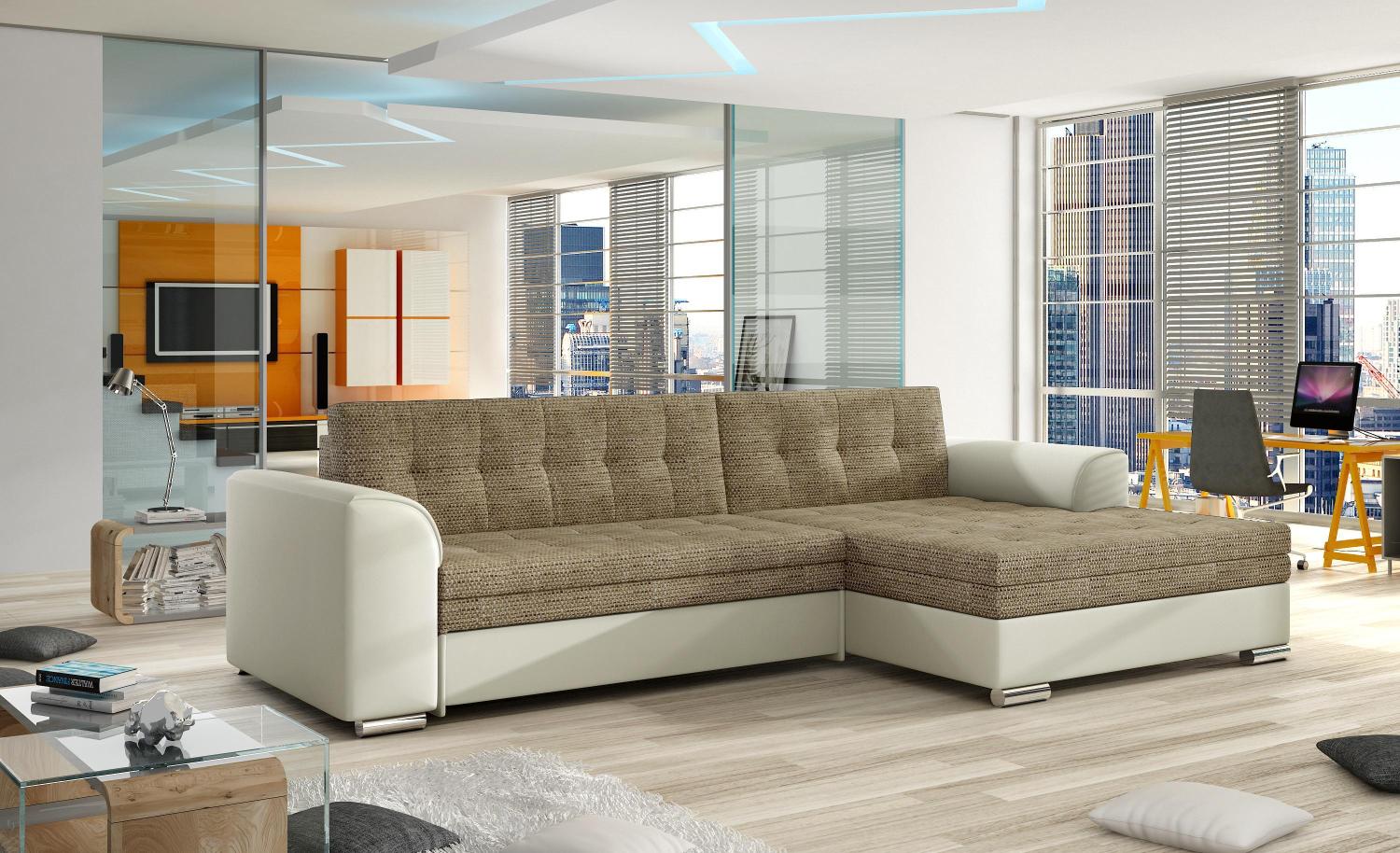 Wohnideebilder Conforti Beige Ecksofas & Eckcouches Cf_02 Bild 1