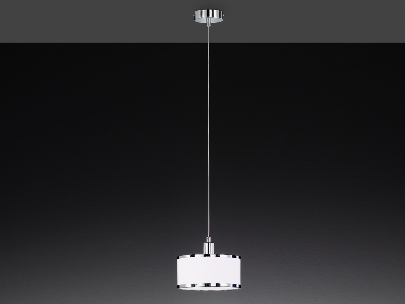 Wofi Pendelleuchte CIARA, E14, Chrom 1-flammig - WOFI Leuchten Bild 1