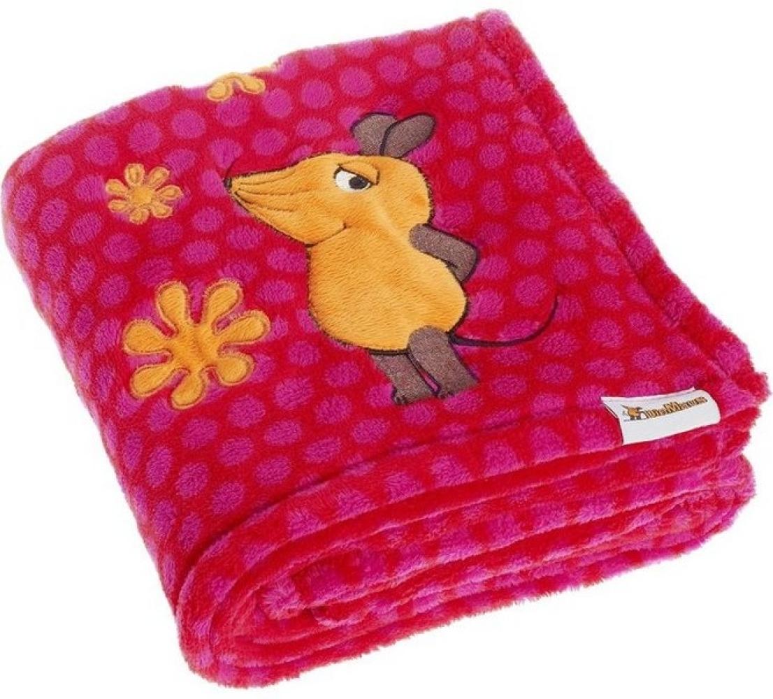 Babydecke Fleece-Decke DIE MAUS, Playshoes Bild 1