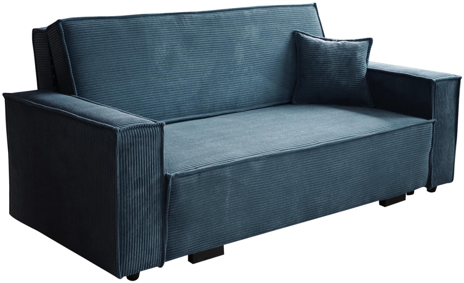 Schlafsofa 'Viva Star IV' blau Bild 1