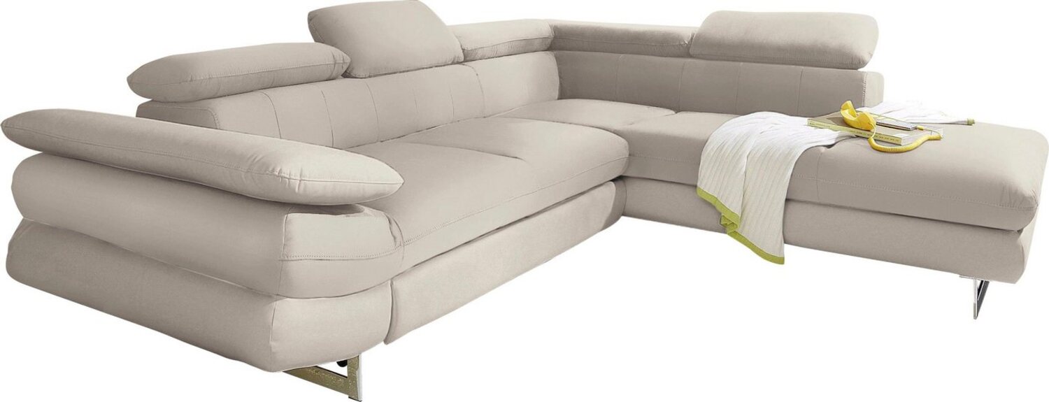 INOSIGN Ecksofa Solution L-Form, wahlweise mit Bettfunktion Bild 1