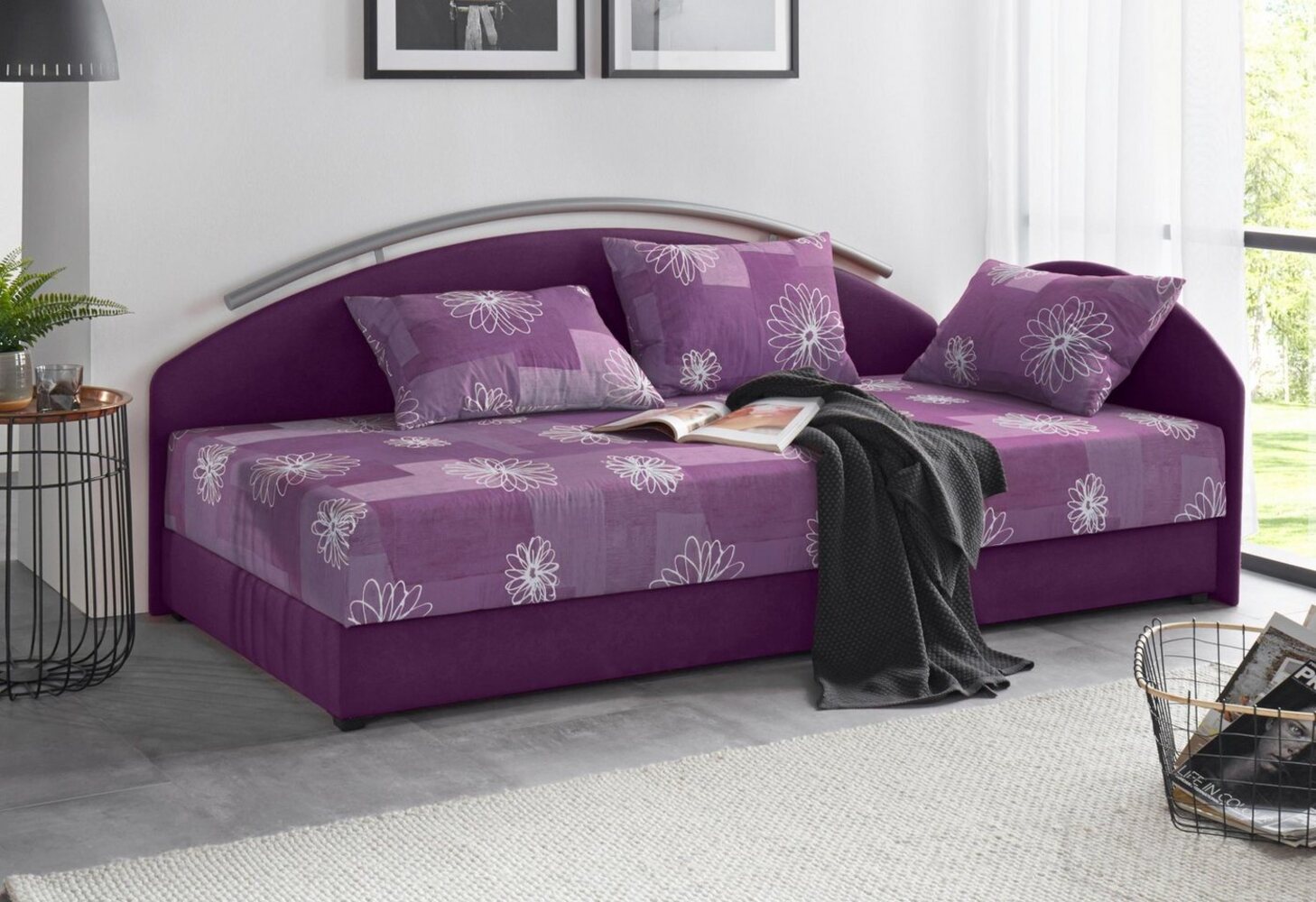 Maintal Polsterliege, mit Bettkasten Bild 1