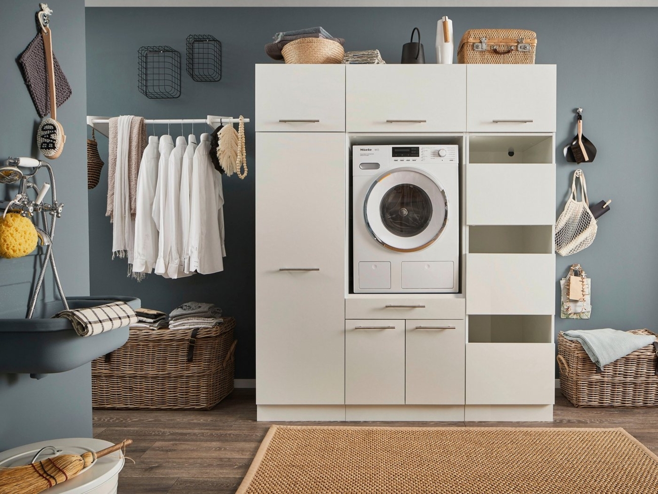 Laundreezy Mehrzweckschrank-Set LAUNDREEZY LDSK6, Breite 167,5 cm Bild 1