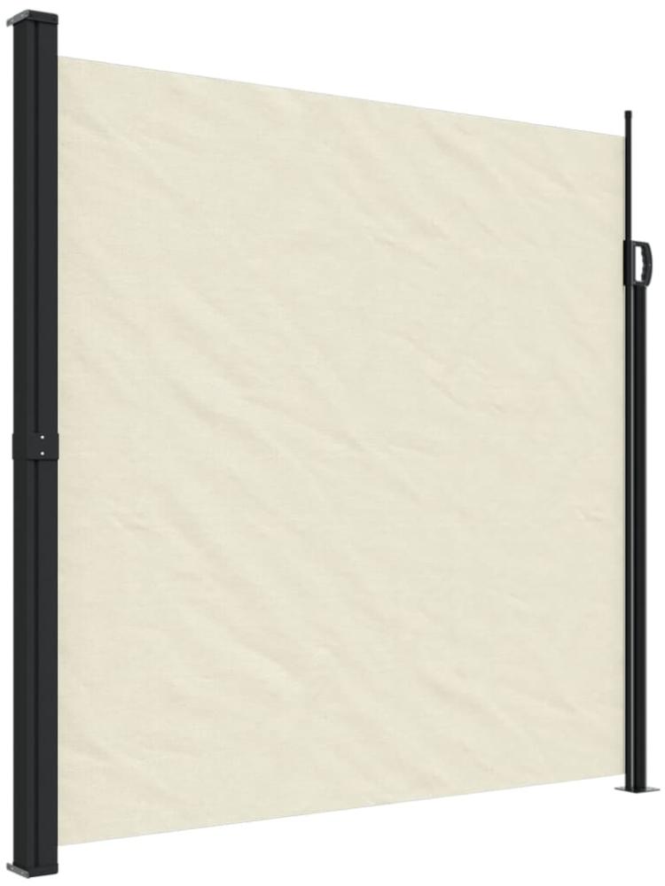 vidaXL Seitenmarkise Ausziehbar Creme 200x600 cm 4004550 Bild 1