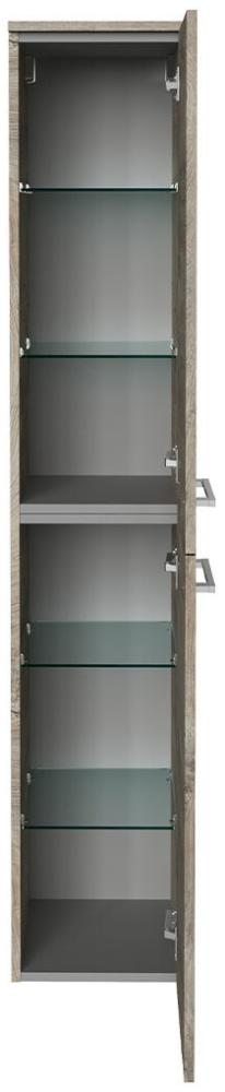 Fackelmann B.STYLE Hochschrank rechts, 30 cm breit, Grau Bild 1