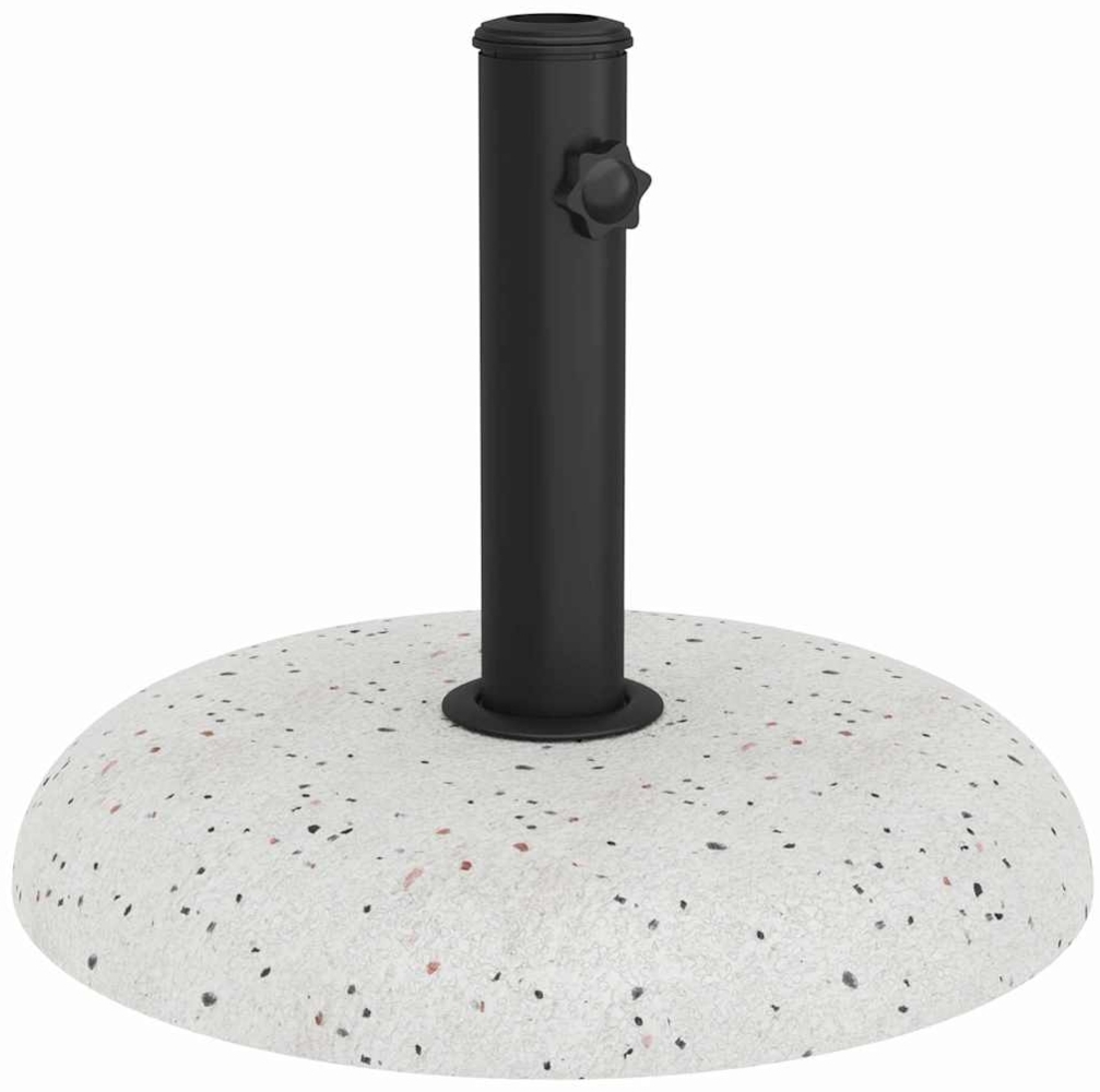 vidaXL Sonnenschirmständer Weiß und Schwarz 45 x 45 x 40 cm 42007321 Bild 1