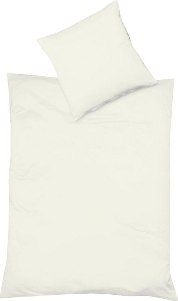 fleuresse Bettwäsche Colours in 135x200, 155x220 oder 200x200 cm, Mako-Satin, 2 teilig, Bettwäsche aus 100% Baumwolle, uni, mit Reißverschluss Bild 1