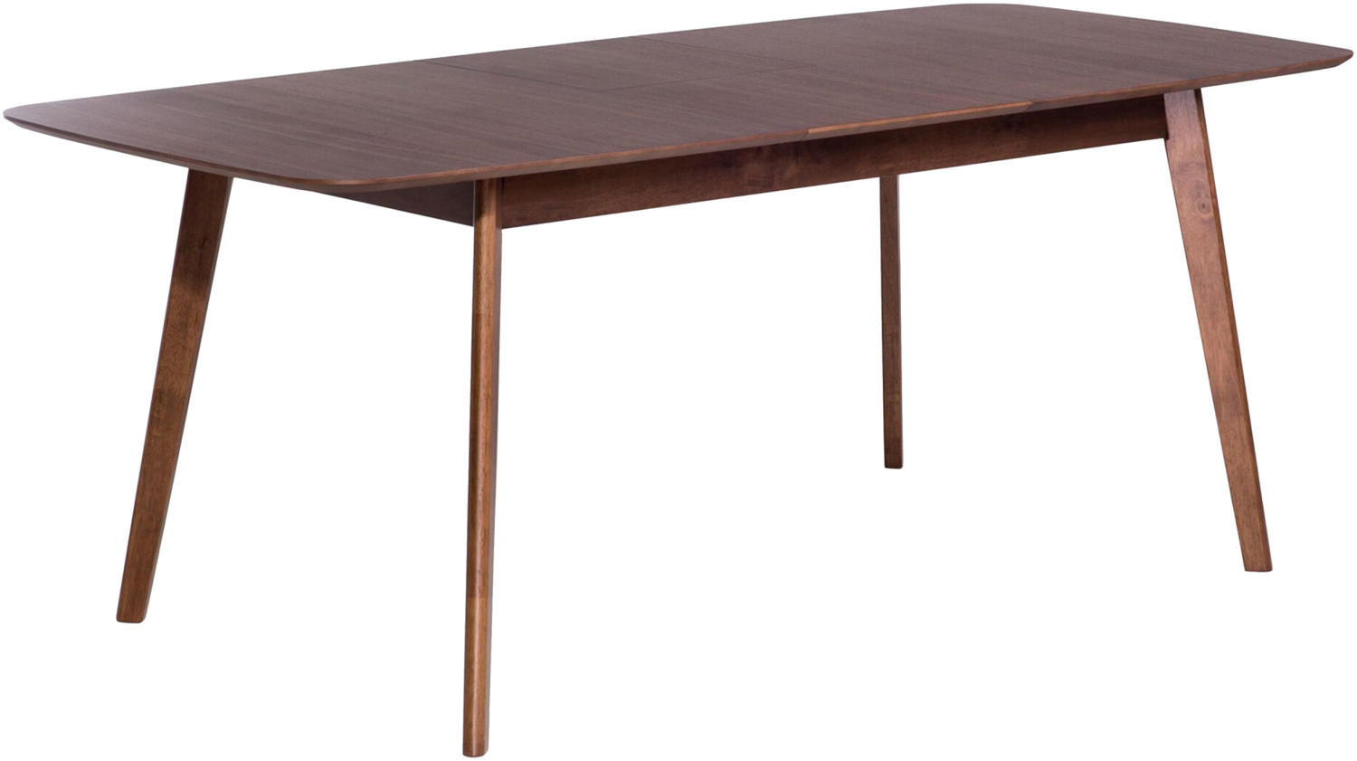 Esstisch dunkler Holzfarbton 150/190x90 cm ausziehbar MADOX Bild 1