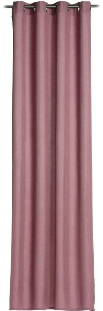 Gözze 'LINUS' Ösenvorhang, 100% Polyester rosa, 140x245 cm Bild 1