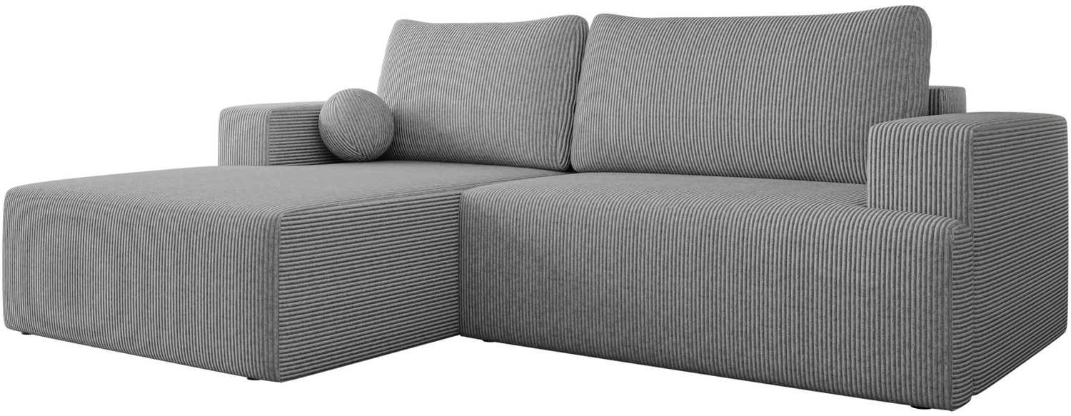 Ecksofa Mivo Cord (Farbe: Poso 110, Seite: Links) Bild 1