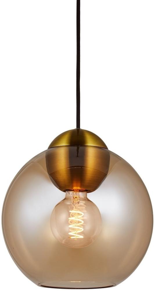 Halo Design 743209 Pendelleuchte Bubbles E27 amber 24cm Bild 1