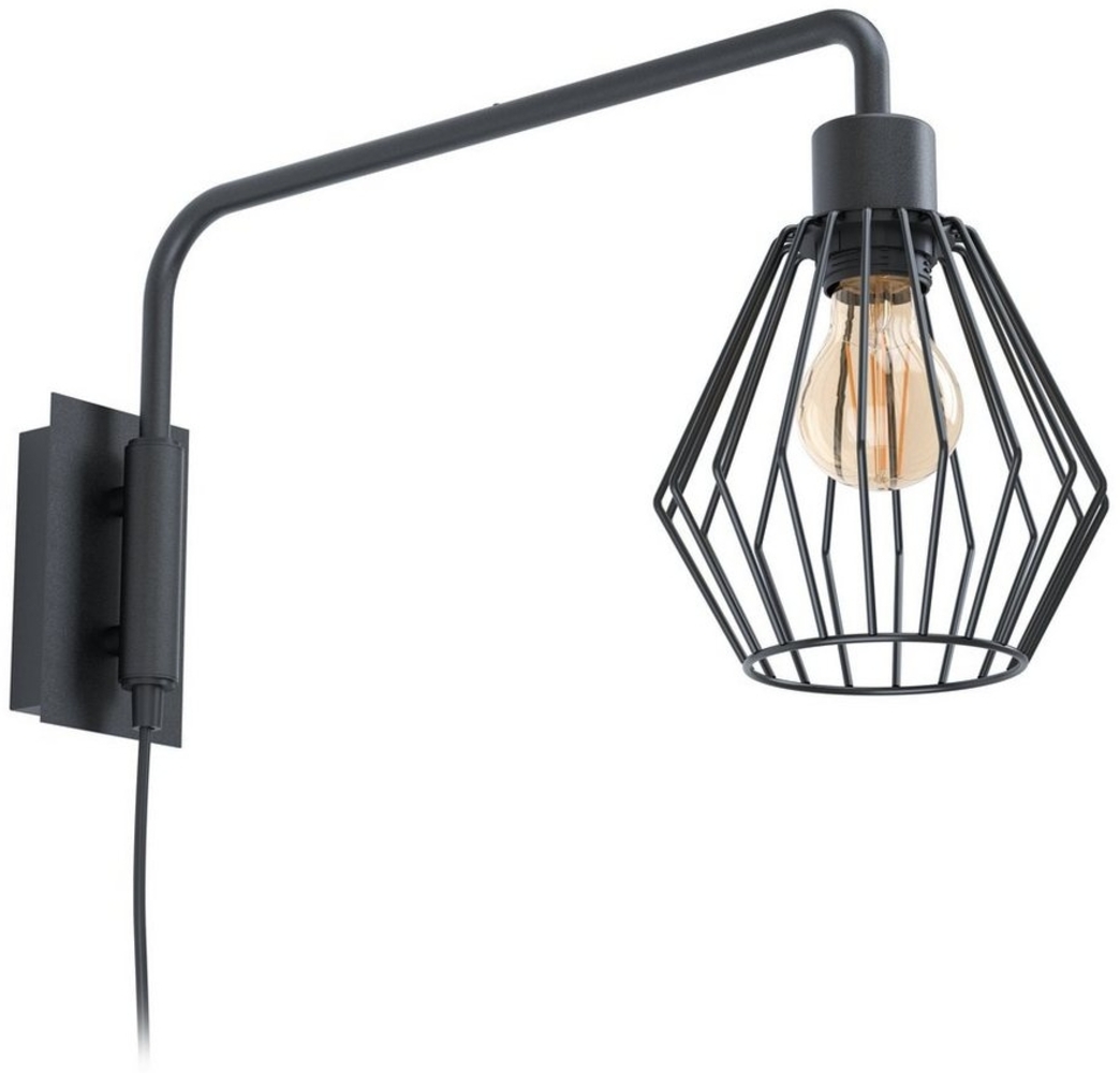 Eglo 99349 Wandleuchte TABILLANO 1 L:16 50 H:25cm mit Kabelschalter Bild 1