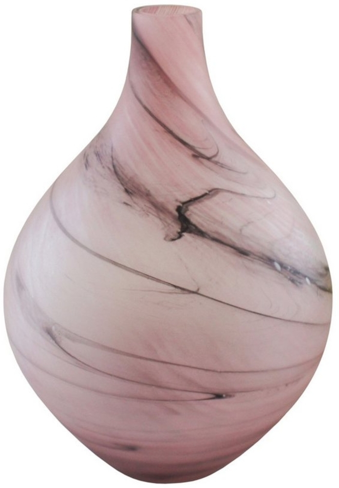 NTK-Collection Dekovase Glasvase Smoke Rosa (Stück, 1 St, 1 Vase), Dekovase Blumenvase Bild 1