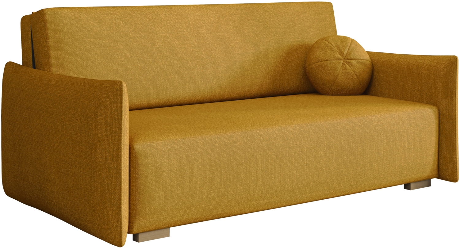 Sofa Viva Glov IV mit Schlaffunktion, 3 Sitzer Schlafsofa mit Bettkasten (Farbe: Soul 10) Bild 1