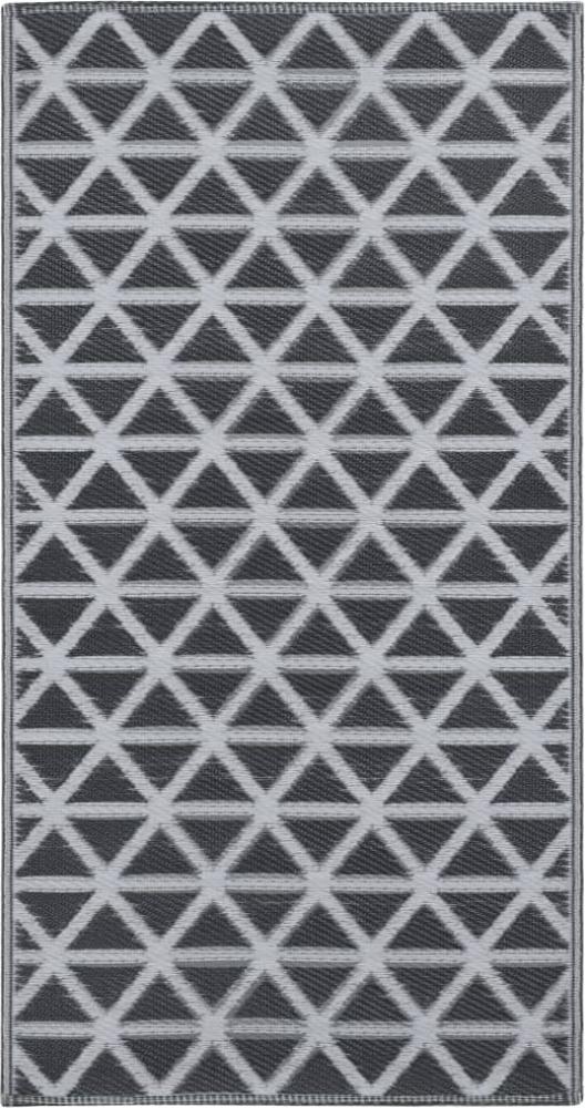 vidaXL Outdoor-Teppich ARAKIL Schwarz 160x230 cm PP 310418 Bild 1