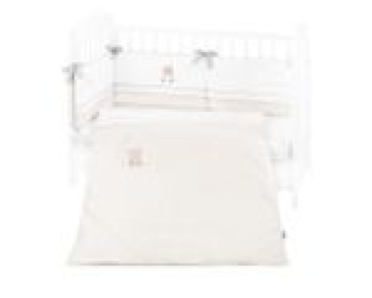 Kikkaboo Babybettwäsche Set Dream Big 3-teilig Decke 135 x 95 für Bett 140 x 70 beige Bild 1