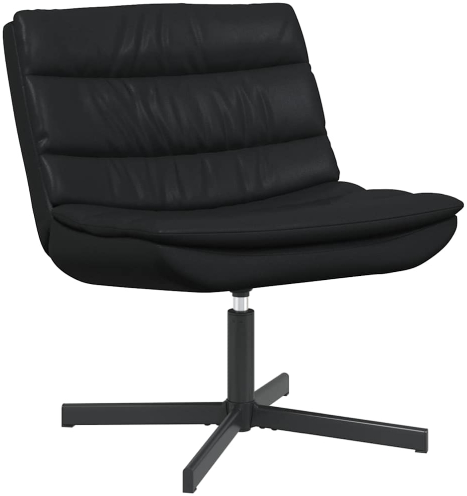 vidaXL Drehstuhl Schwarz 63 x 75 x 76 cm Glänzendes PU 42007346 Bild 1