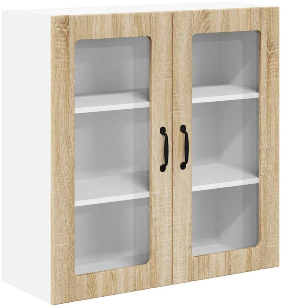 vidaXL Küchenschrank Sonoma-Eiche 80 x 31 x 80 cm Holzwerkstoff 885067 Bild 1