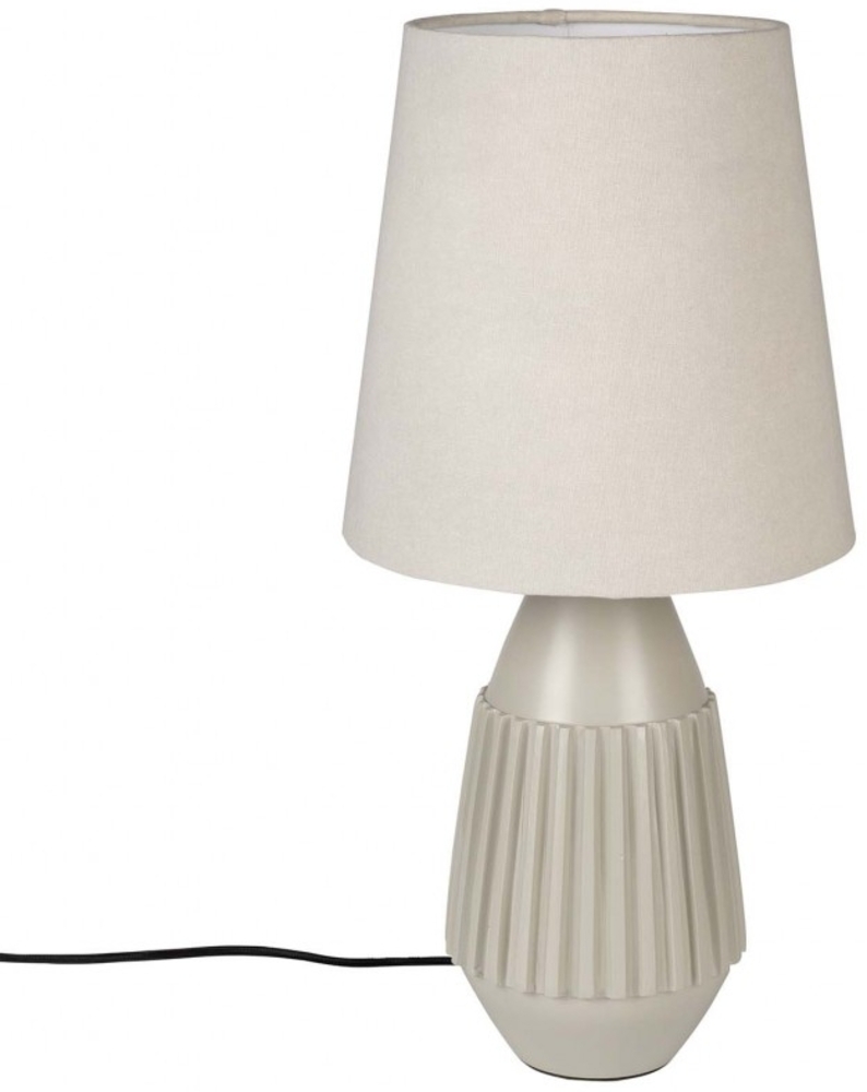 Tischlampe Aysa - Cremefarben, Sand Bild 1