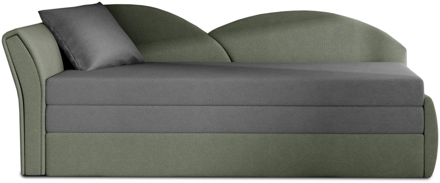 ELTAP 'Aga' Sofa, Grau, 77 x 80 x 218 cm, Links Bild 1