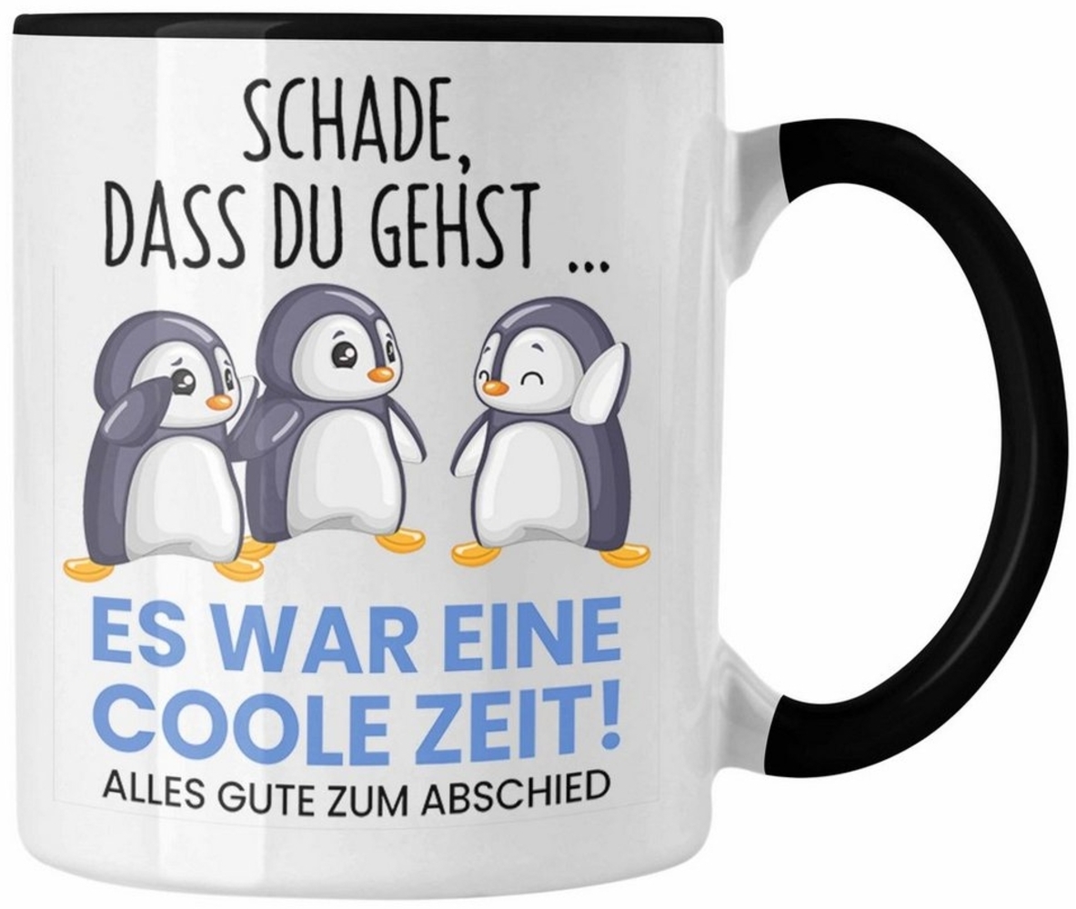 Trendation Tasse Schade Dass Du Gehst Tasse Geschenk zum Abschied Jobwechel Abschiedsg Bild 1