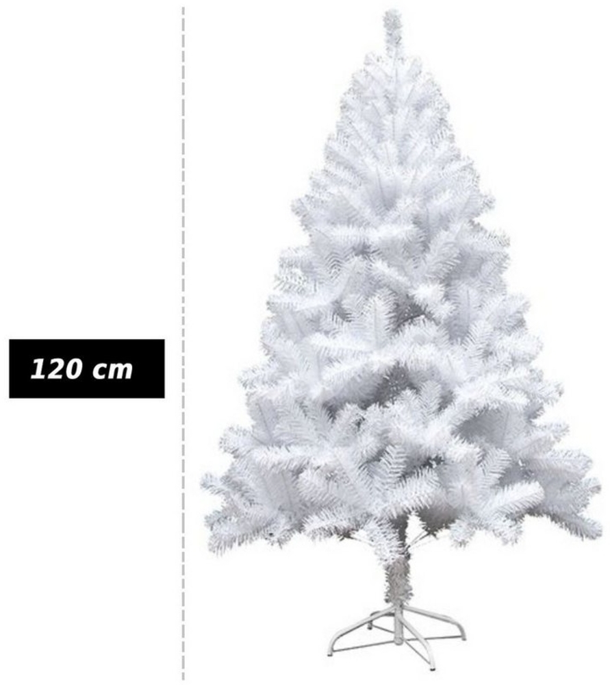 Gravidus Künstlicher Weihnachtsbaum Künstlicher Weihnachtsbaum Weiß 90-210cm Bild 1