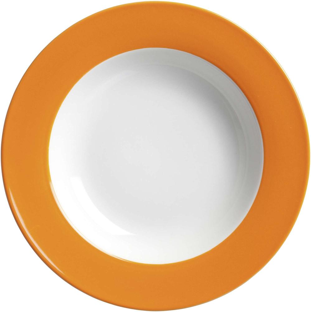 Suppenteller 22cm Doppio orange Bild 1