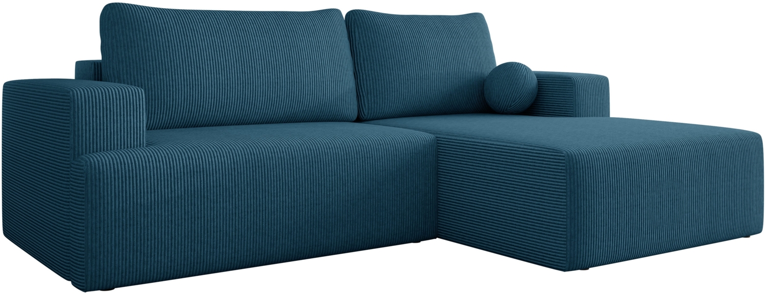 Ecksofa Mivo Cord (Farbe: Poso 05, Seite: Rechts) Bild 1