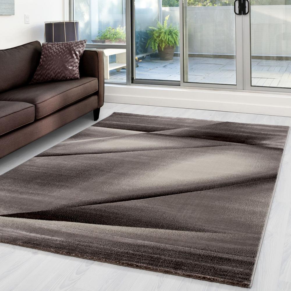 Teppich MIAMI BROWN 200 X 290cm Rechteck Bild 1