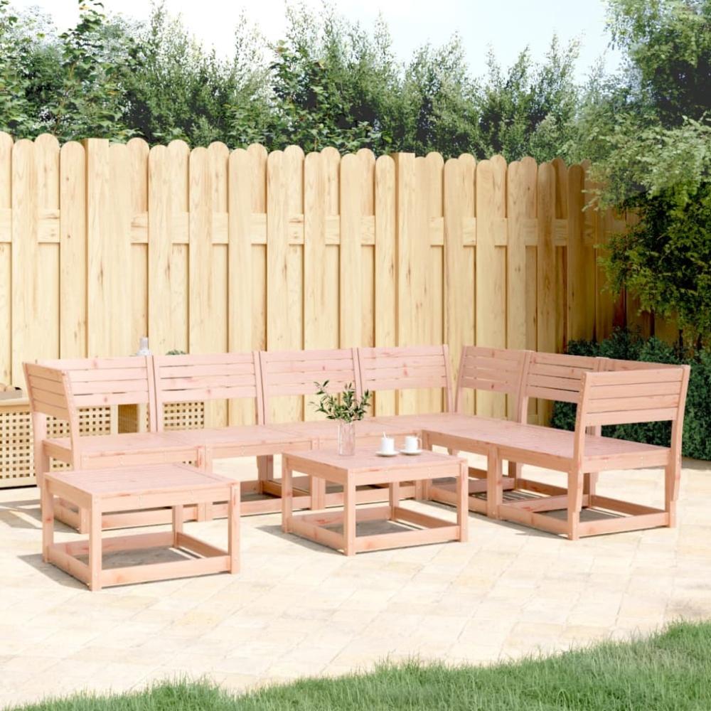 vidaXL 7-tlg. Garten-Lounge-Set Massivholz Douglasie 3216928 Bild 1