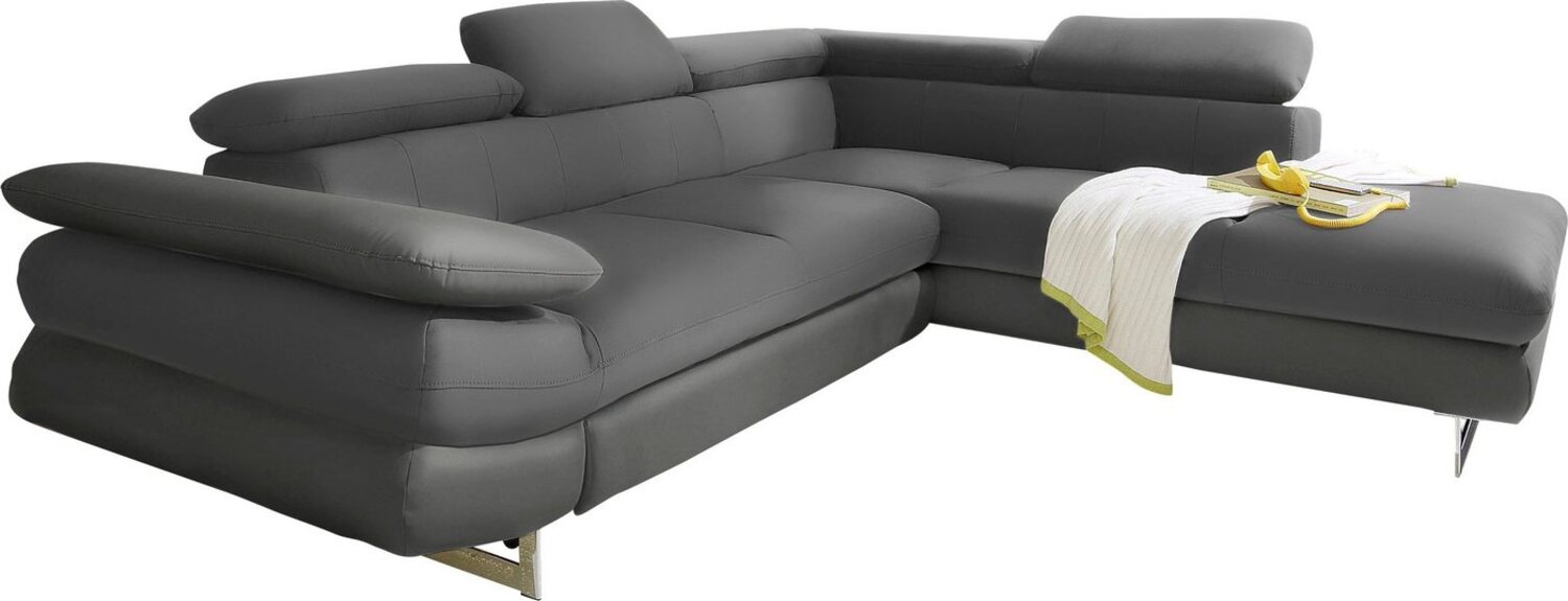 INOSIGN Ecksofa Solution L-Form, wahlweise mit Bettfunktion Bild 1