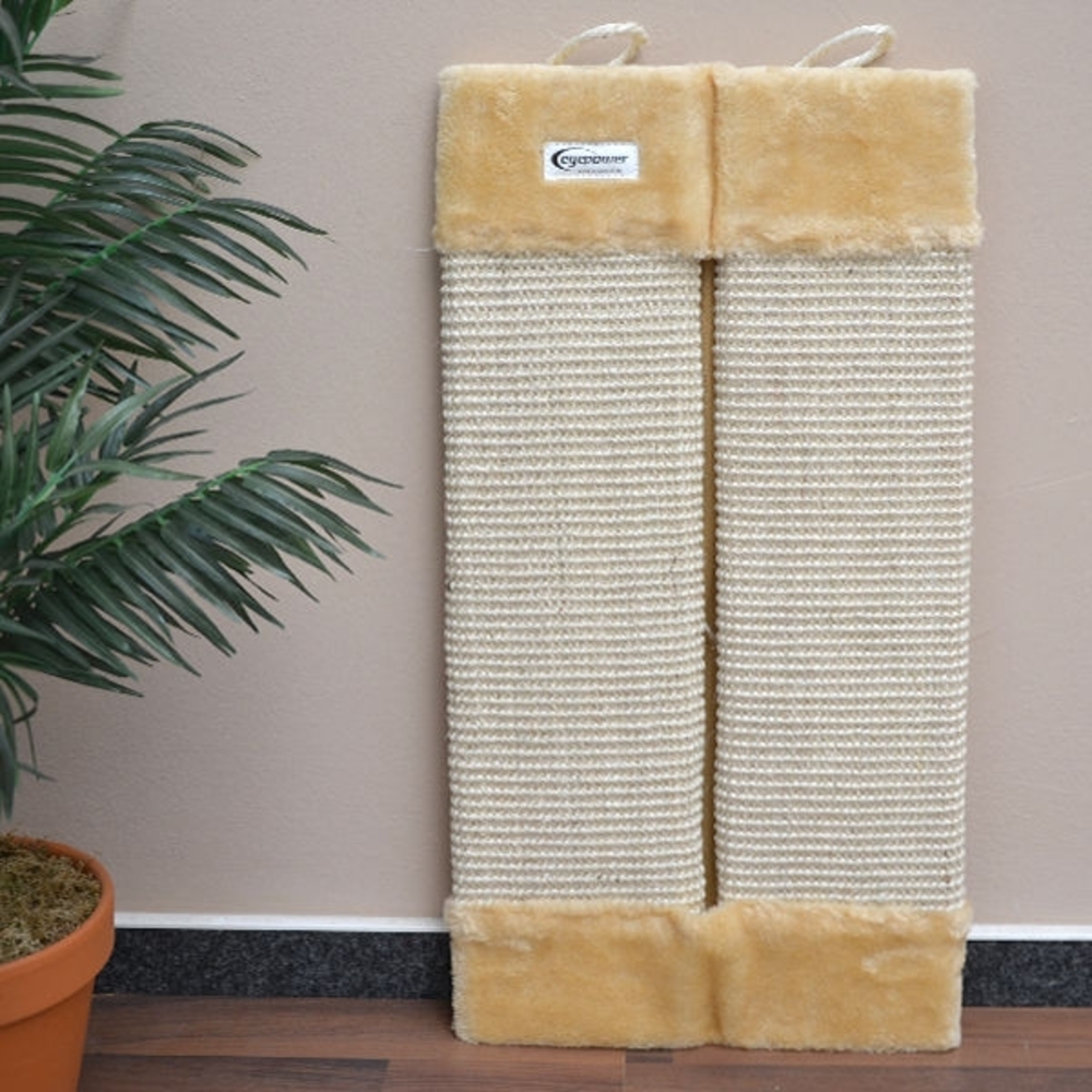 Sisal Kantenschutz S ca. 50 x 22 cm Beige für Innen- und Außenecken Bild 1