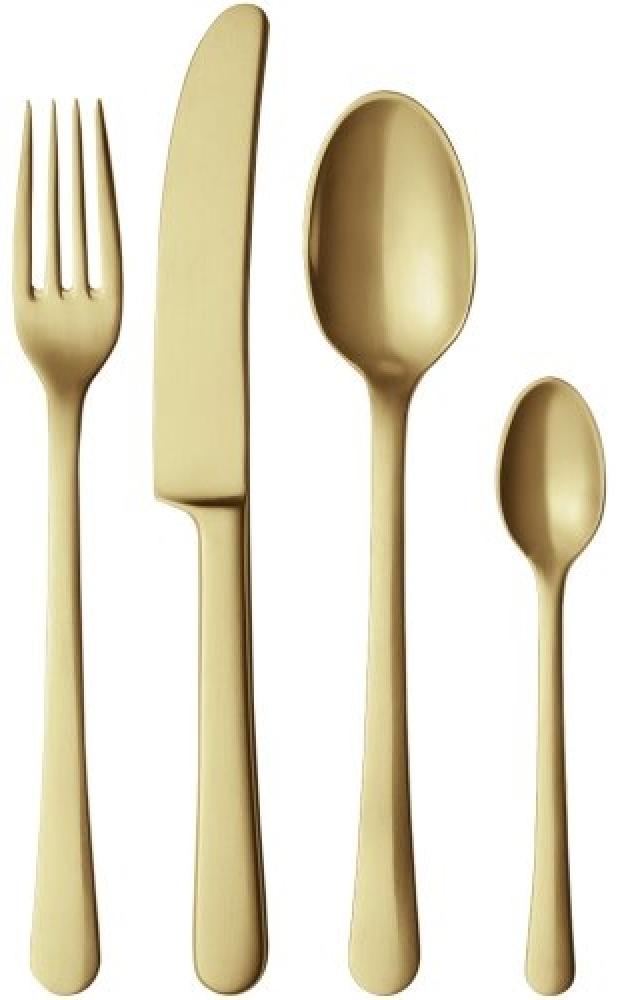 Georg Jensen Geschenkset Besteck Copenhagen Gold Matt (4-teilig) 10019716 Bild 1