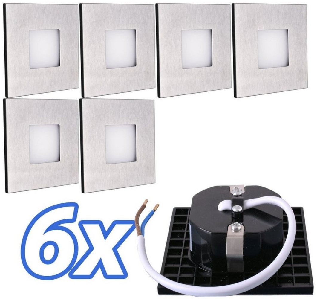 Maxkomfort LED Wandstrahler 6103, LED fest integriert, Warmweiß, 3000K, Treppenbeleuchtung Bild 1