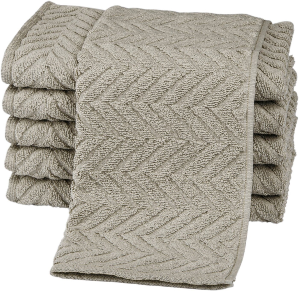 ROSS Gästehandtücher Sensual 9001, Frottier (6-St), 100% Baumwolle Bild 1